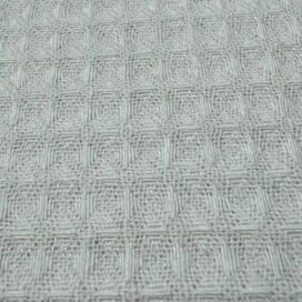 Полотно вафельное отбеленное, 195 см, 240 гр, ячейка 7х7 мм, рулон 50 м