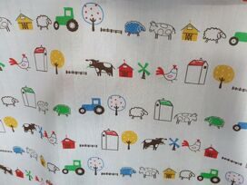 Бязь набивная ГОСТ, шир.150 см, пл. 140 г/м2